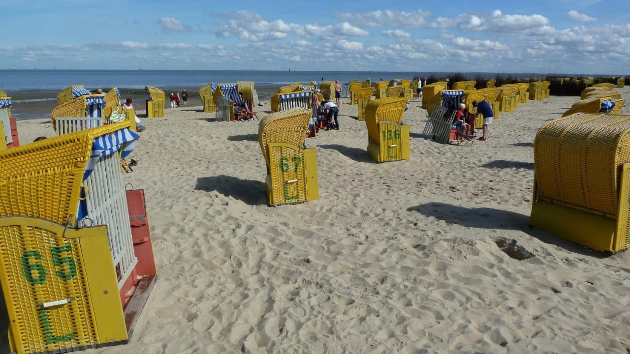 Ferienhaus Kugelbake Cuxhaven Buitenkant foto